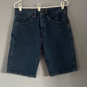 Wrangler Blue Denim Relaxed Fit Jean Shorts Size 32